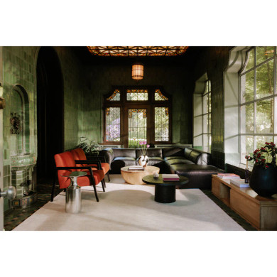 Estes Drum Storage Coffee Table