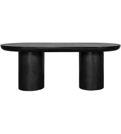 Rocca Black Dining Table