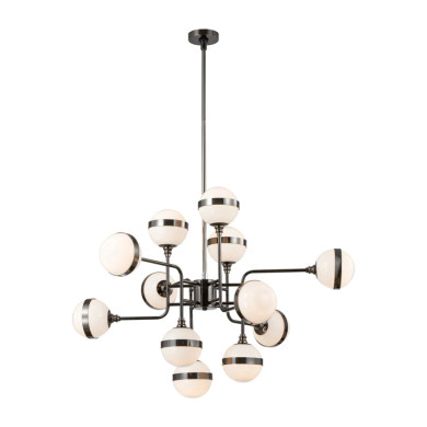 Gawker 12 Ceiling Lamp, Black