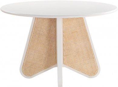 Butter Lilly Dining Table, White