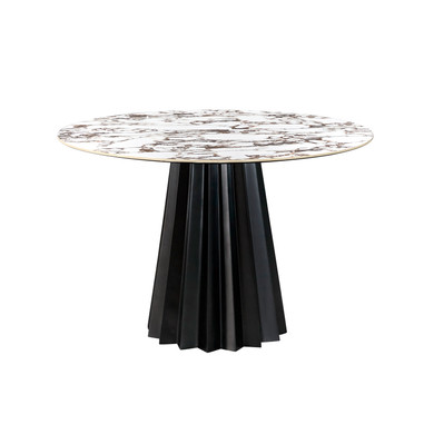 Jackie Marble 47" Round Dining Table