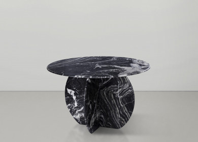 Venturia Black Marble Dining Table