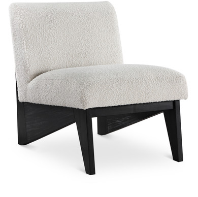 Mensa Boucle Fabric Accent Chair
