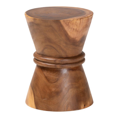 Sangria Wood Side Table
