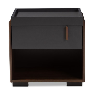 Japanese Suko Two Tone Nightstand