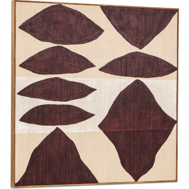 Amada Framed Abstract Canvas Painting