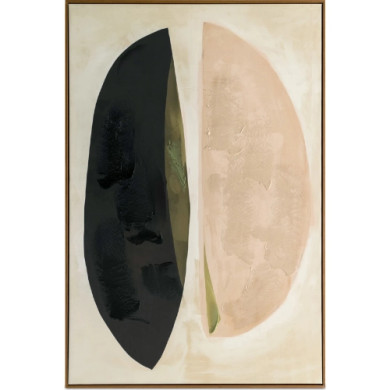 Sage Acrylic Paint On Canvas Framed Painting