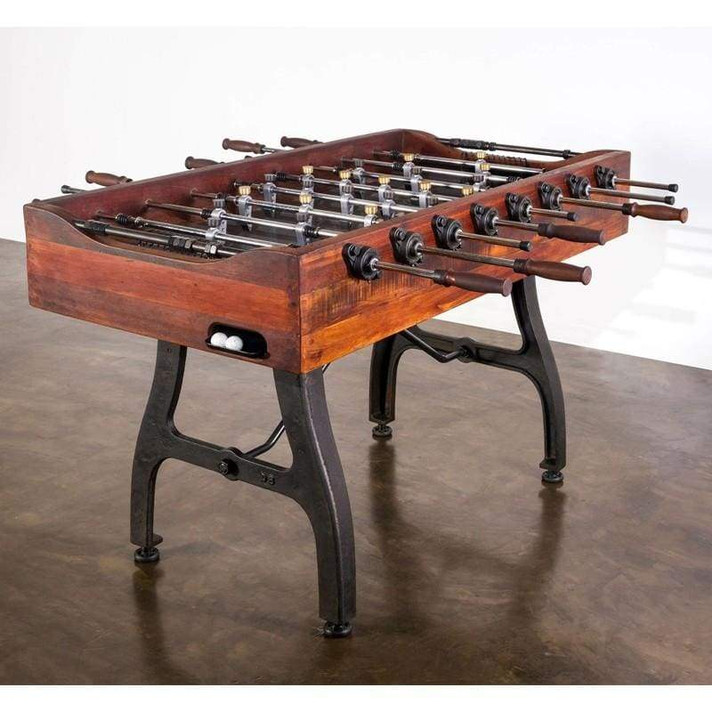 Foosball Game Table, Burnt Umber