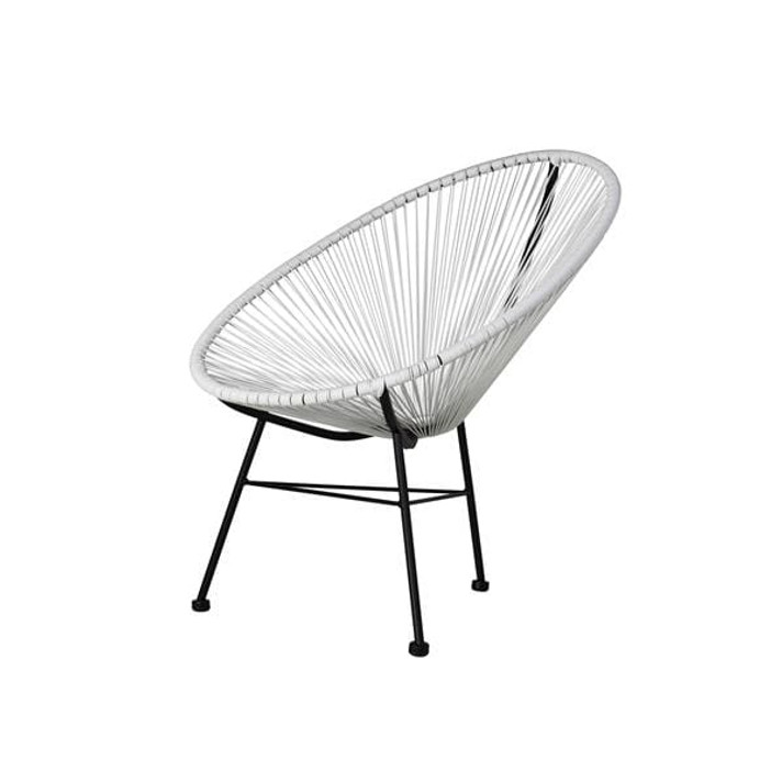 Acapulco Lounge Chair, White