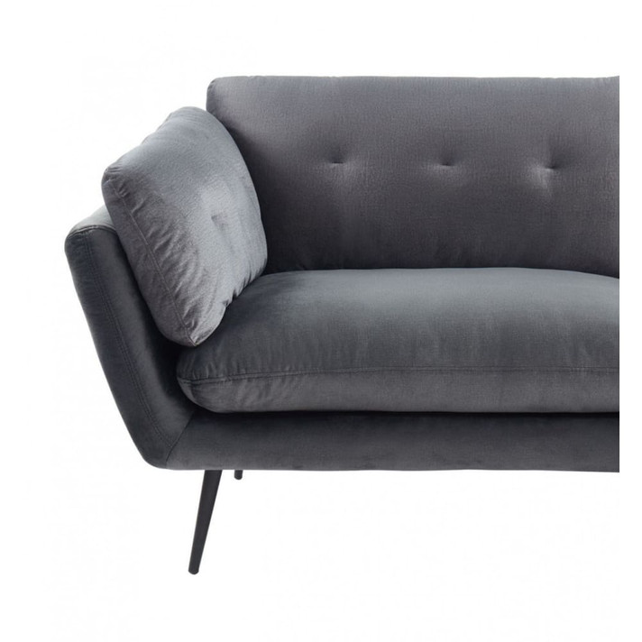 Codie Dark Grey Fabric Sofa