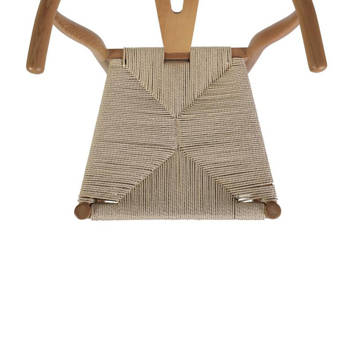 Wishbone Dining Wood Armchair, Natural