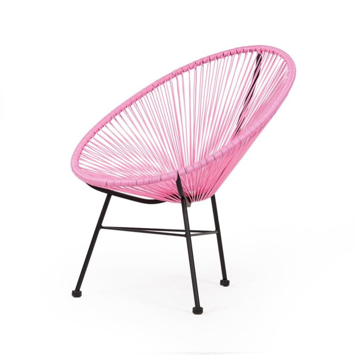 Acapulco Lounge Chair Pink - Designdistrict