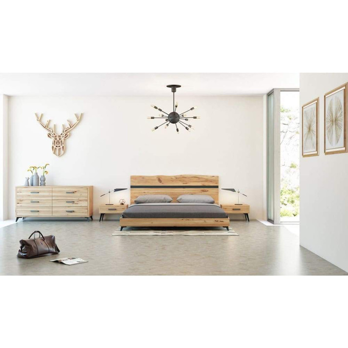 Ace Modern Drift Oak Bed