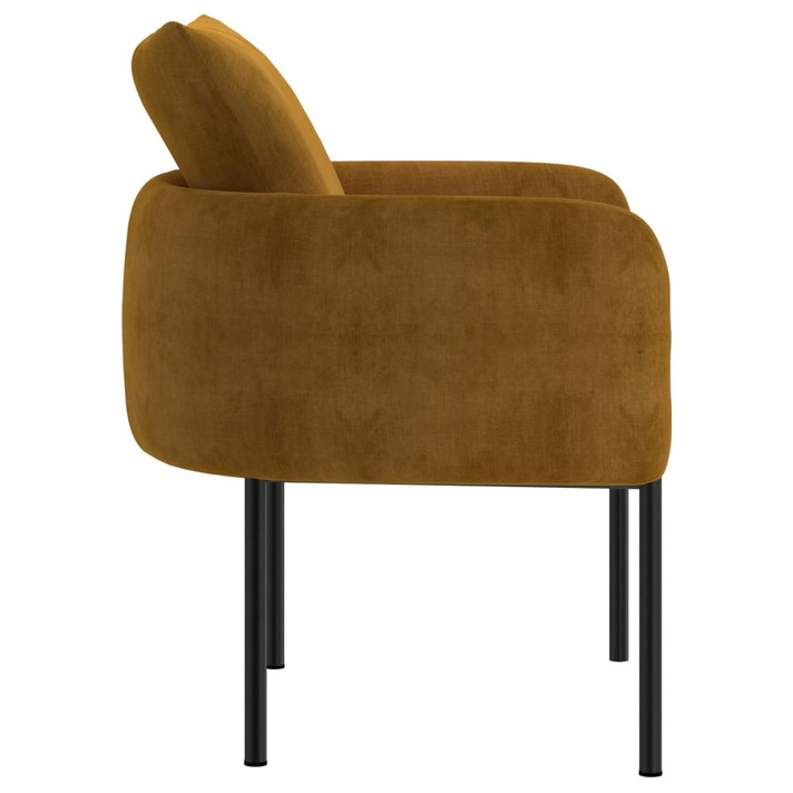 Parlor Accent Lounge Chair, Mustard