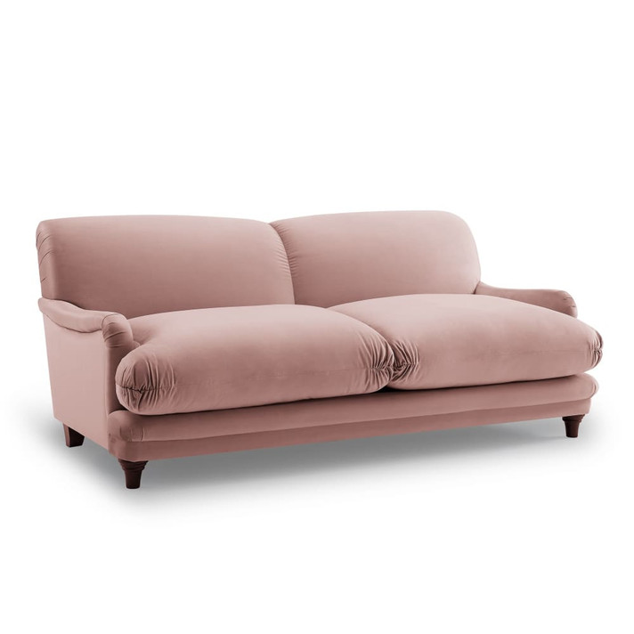 Priscilla Puffy Sofa, Blush