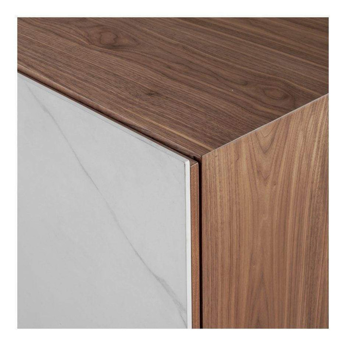 Xen Sideboard, Walnut and Ceramic Marble