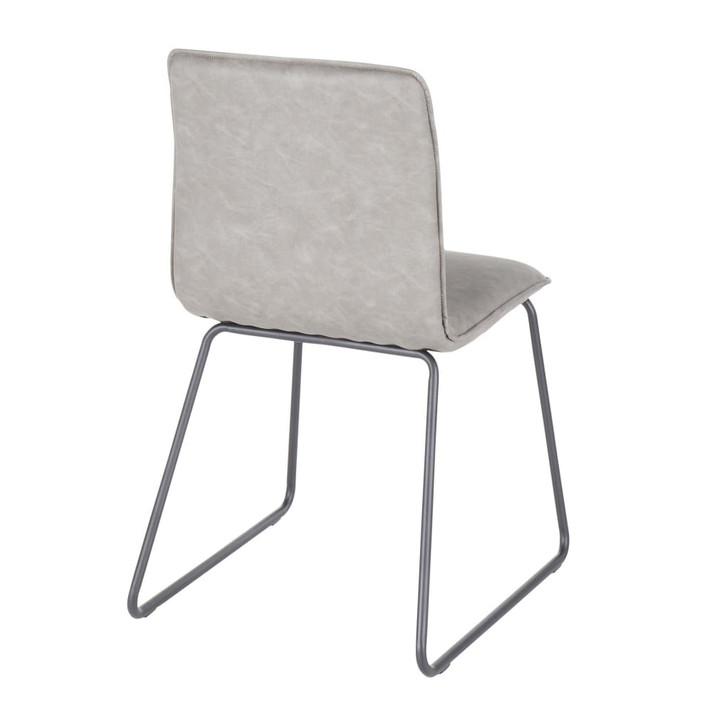 Cayman Dining Chair, Grey, Set of 2