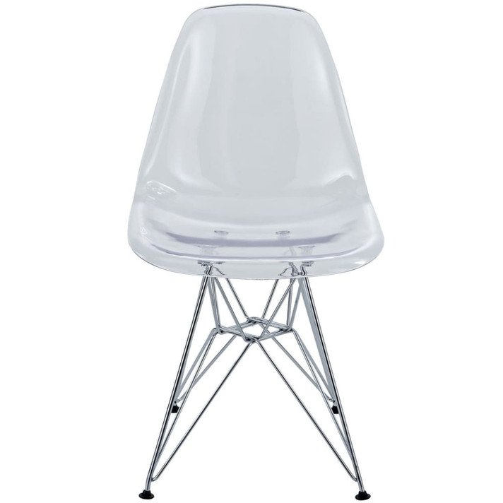 Paris Dining Side Chair, Clear Paris Dining Side Chair, Clear