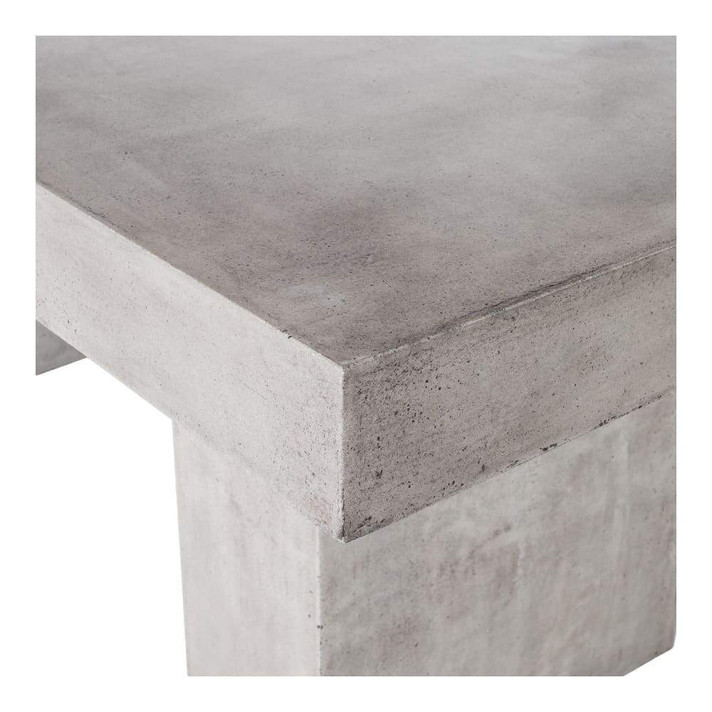 Antonius Outdoor Dining Table, Concrete