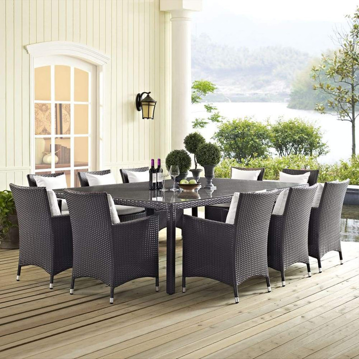 Convene 90” Outdoor Patio Dining Table