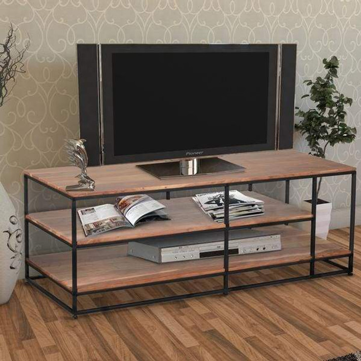 Aiden 3 Tier Metal Framed Entertainment Unit