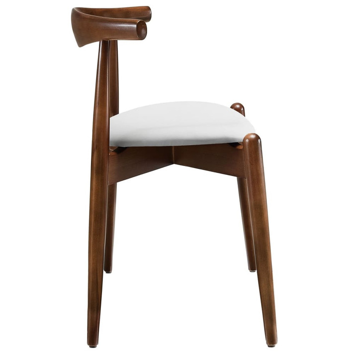 Stalwart Dining Side Chair, White