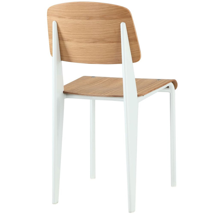 Prouve Dining Side Chair, Natural White