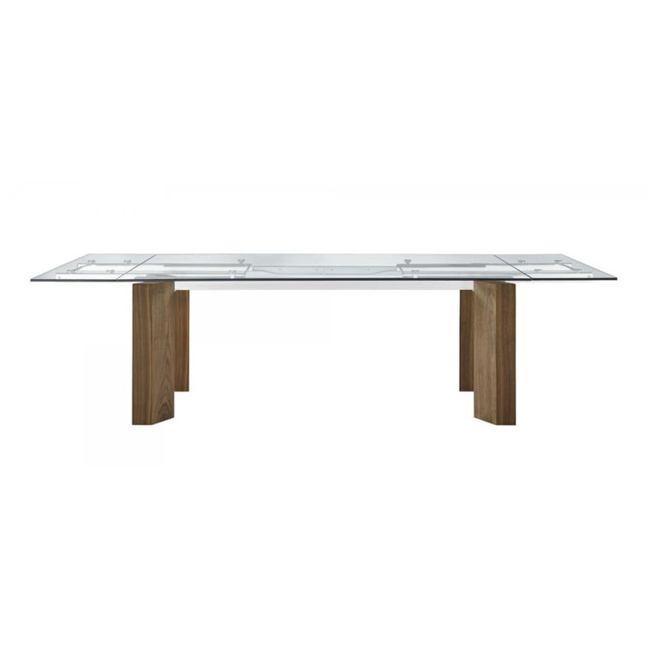 Harvard Extendable Glass Dining Table - Large