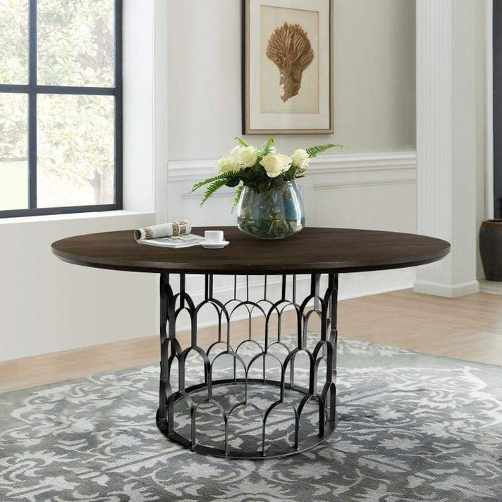 Gabby Round Dining Table, Wood