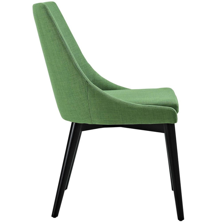 Viscount Fabric Dining Chair, Green