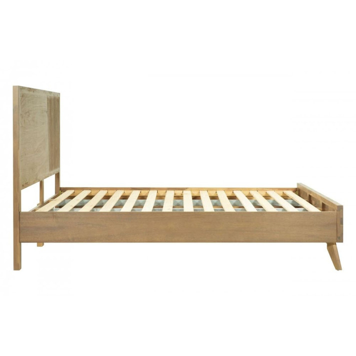 Claire Natural Light Mocha Acacia Bed, King