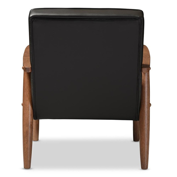 Sorrento Lounge Chair, Black