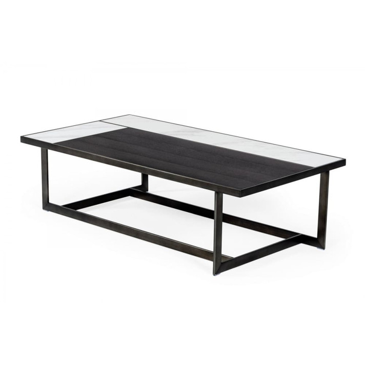 Fargo Ceramic & Grey Walnut Coffee Table