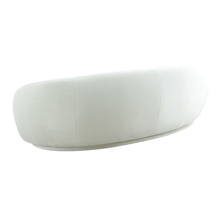 Kendra Cream Velvet Sofa