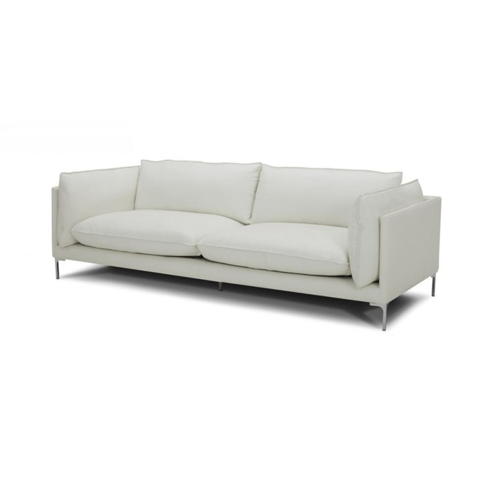 Harvest White Full Leather Sofa