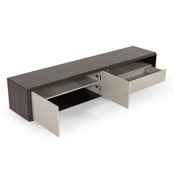 Pablo Modern Ebony & Grey TV Stand