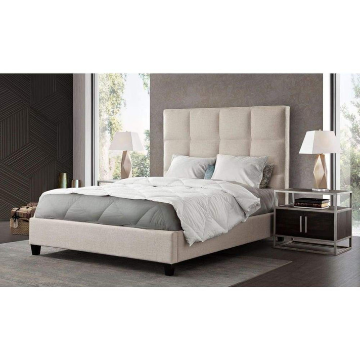 Devon King Bed, Sand