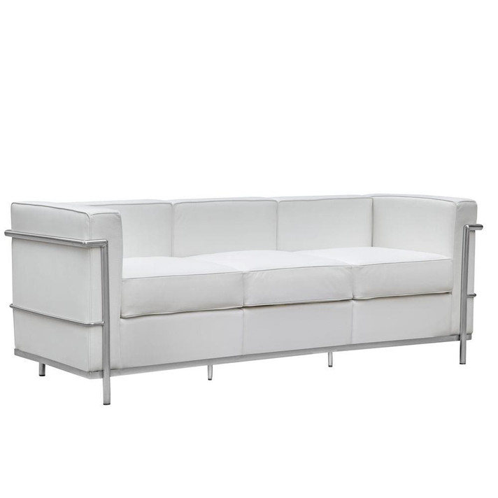 Cube LC2 Petit Sofa, White