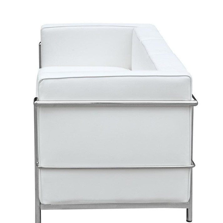 Cube LC2 Petit Sofa, White