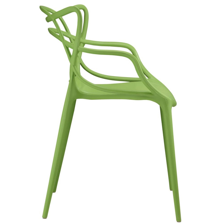 Entangled Dining Armchair, Green