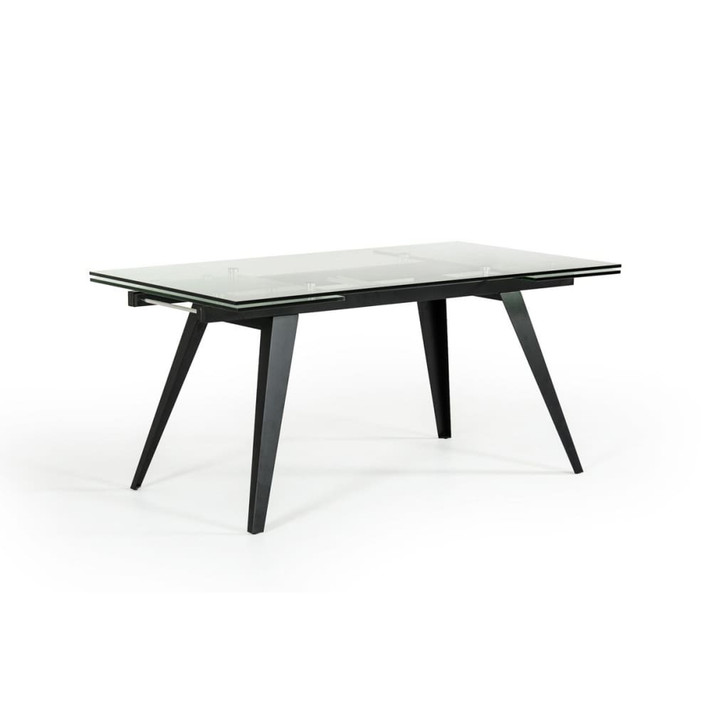 Glassco Extendable Glass Dining Table