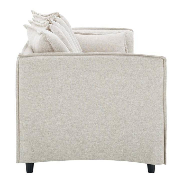 Altitude Slipcover Fabric Sofa, Beige