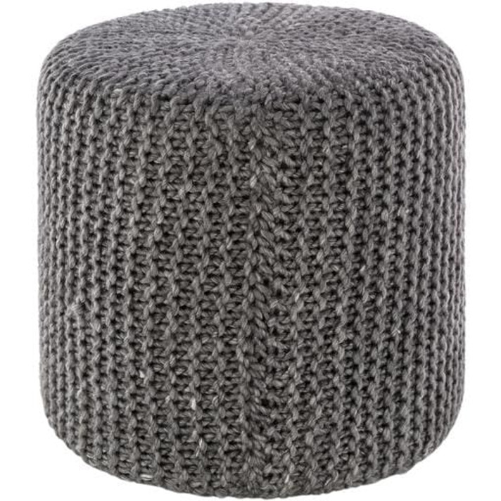 Prado Pouf, Charcoal