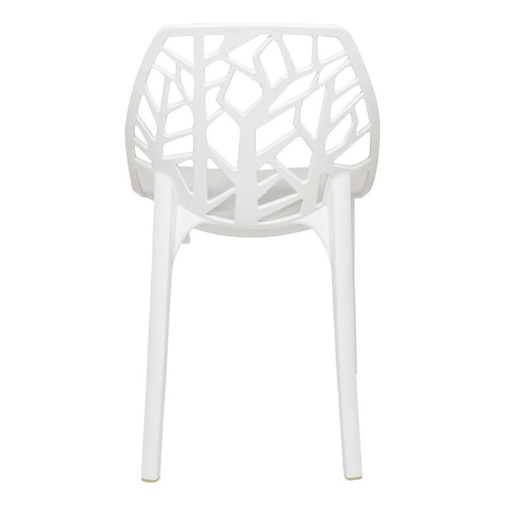 Coronado Dining Side Chair, Solid White