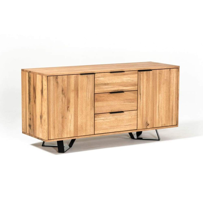 Pisa Modern Drift Oak Sideboard Buffet