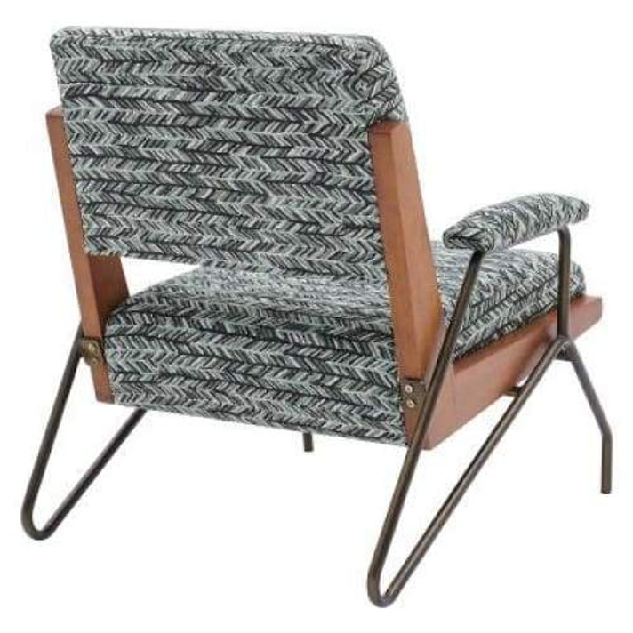Klein Fabric Accent Chair, Arrow Deep Green