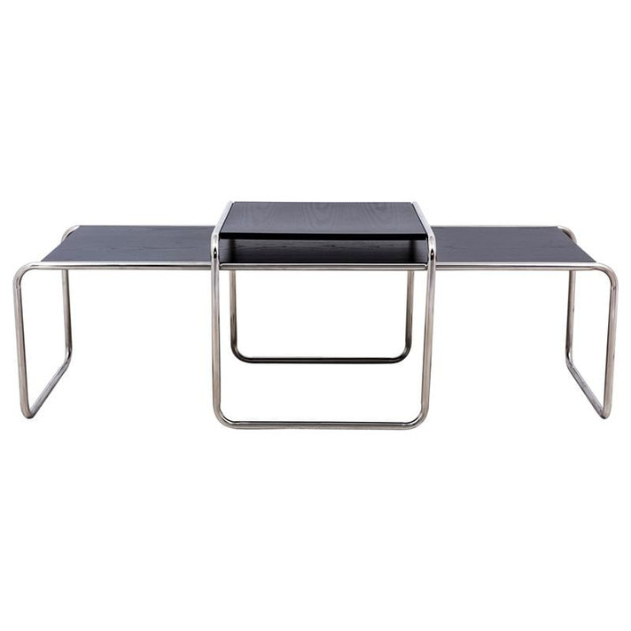 Laccio Nesting Table Set, Black