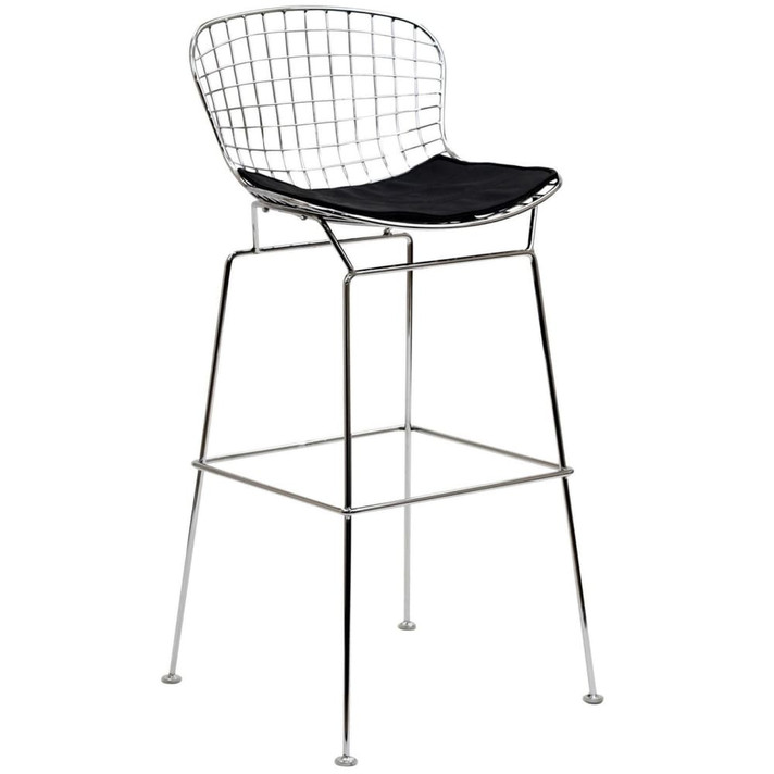 Cad Bar Stool Black Seat Pad