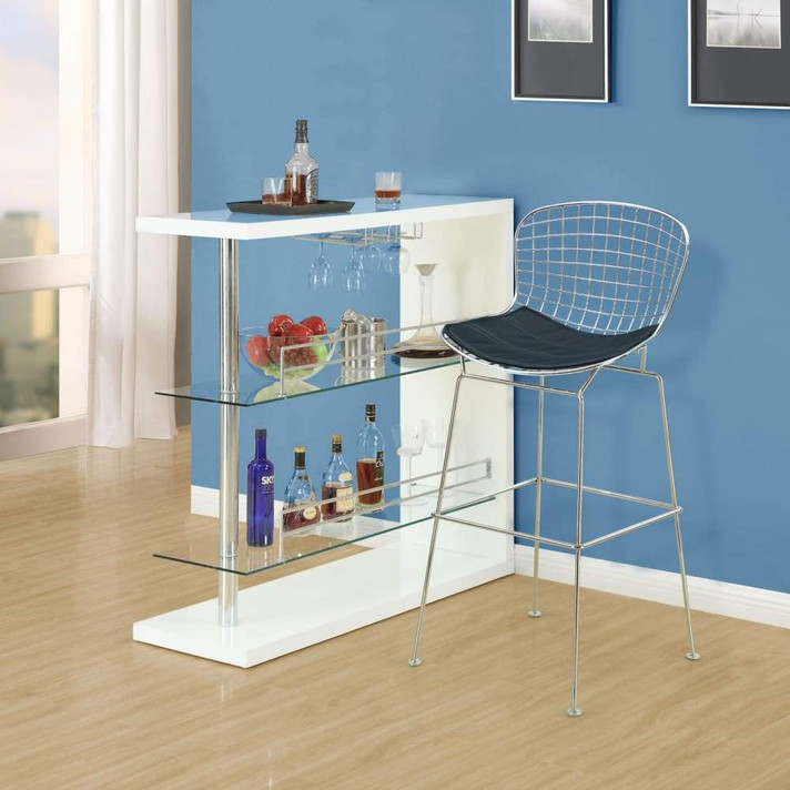 Cad Bar Stool Black Seat Pad