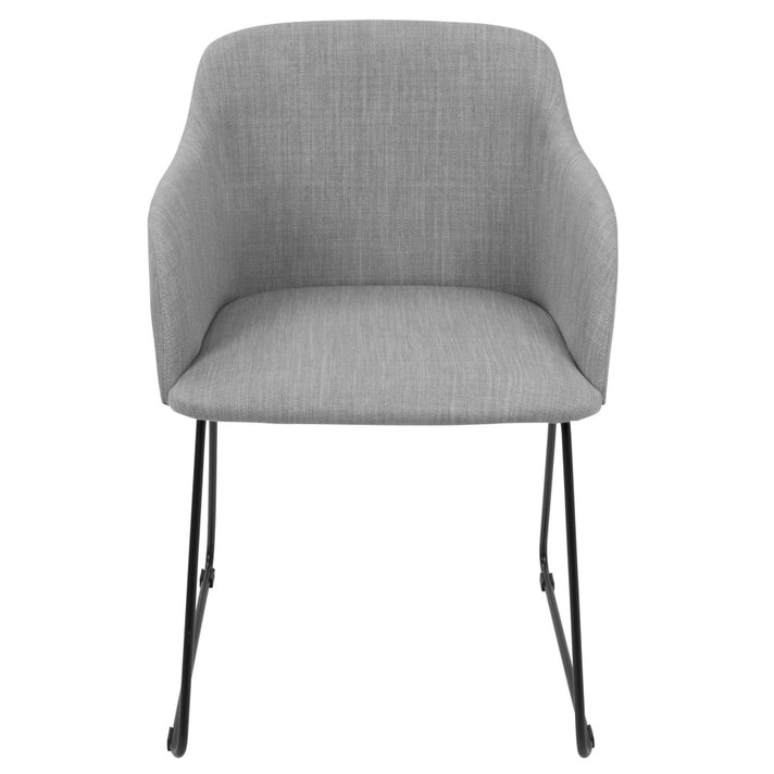 Daniel Dining Chair, Light Grey, Set of 2